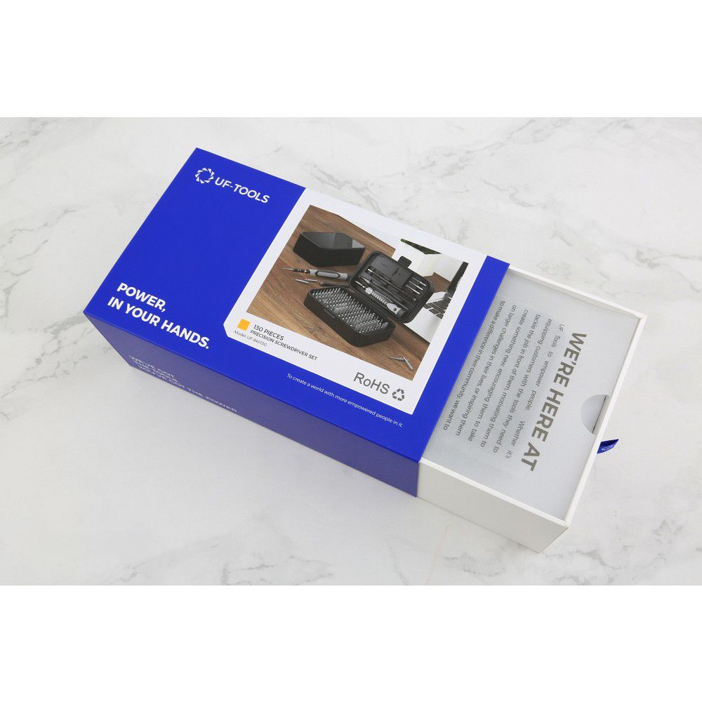 abd6ee570d68b43bf6ed0ead1b362910 UF-TOOLS - Screwdriver Precision Set 130in1