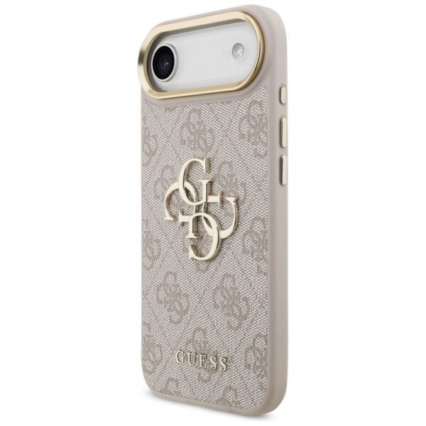 abdedb93f67599f99bc3d83548eaa26b GUESS case for IPHONE 17 Air GUHCP17M4GMGCPI (PU W/ Big 4G Classic Logo) gold pink