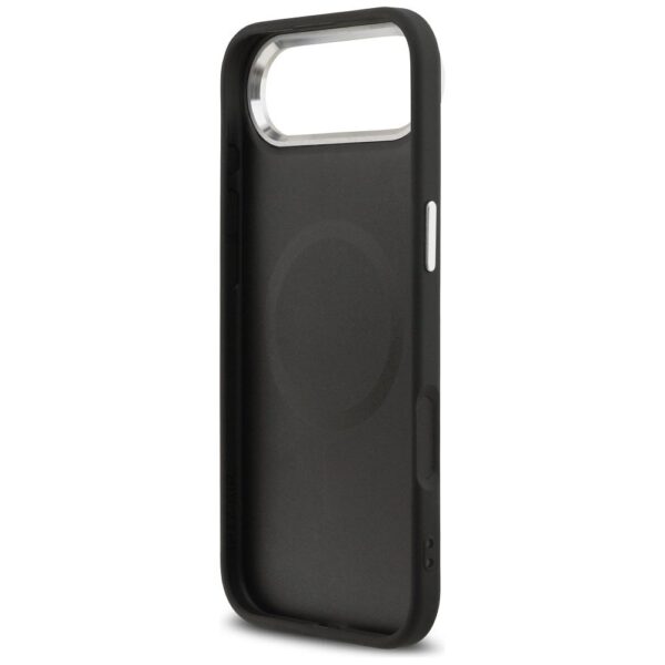 GUESS case for IPHONE 17 Air compatible with MagSafe GUHMP17MPSAREGSK (PU W/ Classic Logo) black