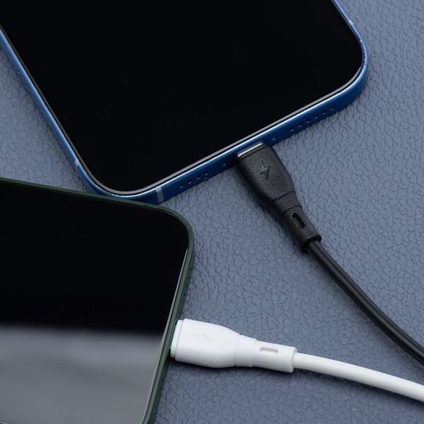 ac61285cdfda3c9be43d02b5165ebe55 BLUE STAR ECO cable 2,4A USB A to Lightning PJ68-24-2.4 1m white