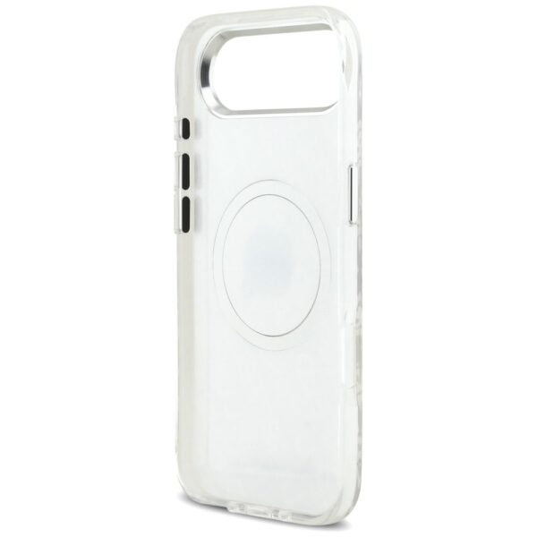 KARL LAGERFELD case for IPHONE 17 Air compatible with MagSafe KLHMP17MHMKBKHOG (IML KL Head Logo) gray