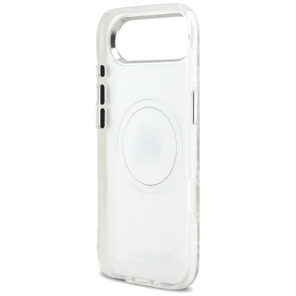 b050d9cdf13525c562a26bdd97765763 KARL LAGERFELD case for IPHONE 17 Air compatible with MagSafe KLHMP17MHMKBKHOG (IML KL Head Logo) gray