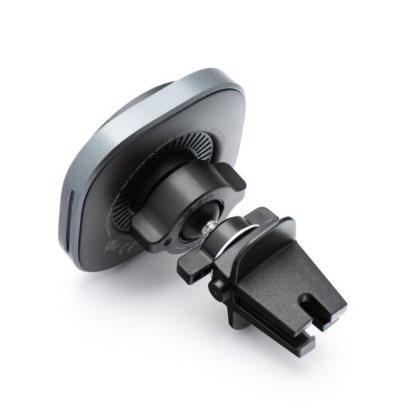 FORCELL F-GRIP Air Mag (F-07) magnetic car holder for air vent with wireless charging compatible with MagSafe Qi2 15W grey