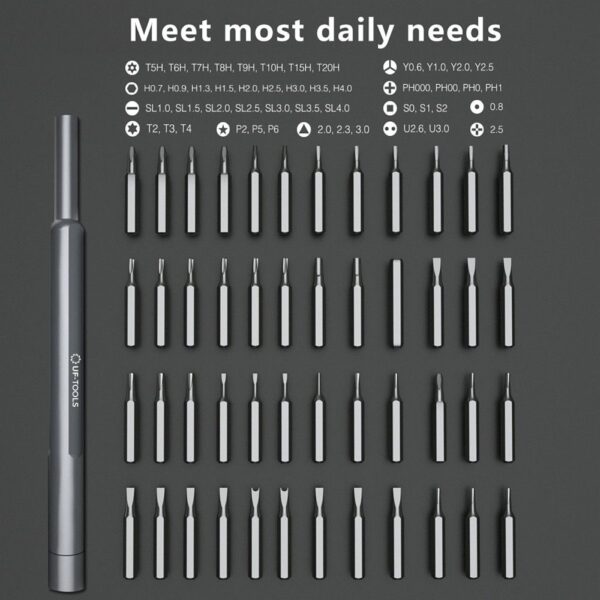 b4b5718f7ed2762c3b965dc933c32ee3 UF-TOOLS - Screwdriver Precision Set 48in1