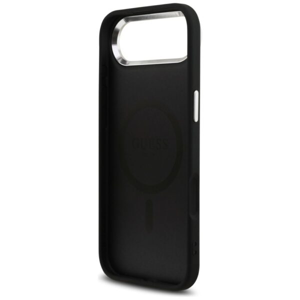 b4c31aa1e435c1b7278d70952e4e2599 GUESS case for IPHONE 17 Air compatible with MagSafe GUHMP17MP4TSRCMK (PU 4G W/Triangle Logo SL) black