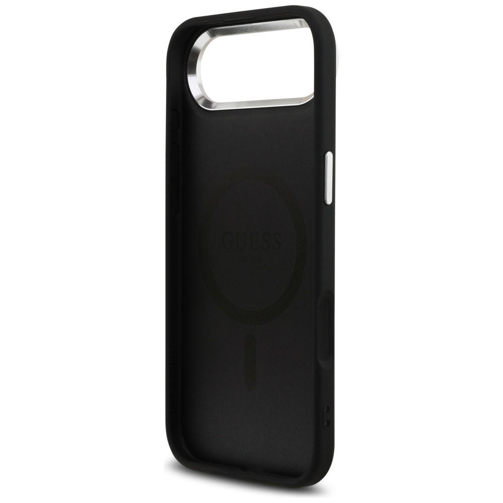 b4c31aa1e435c1b7278d70952e4e2599 GUESS case for IPHONE 17 Air compatible with MagSafe GUHMP17MP4TSRCMK (PU 4G W/Triangle Logo SL) black