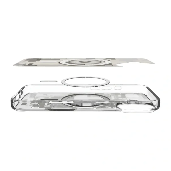 SPIGEN case ULTRA HYBRID MAG compatible with MagSafe for IPHONE 17 zero one natural tutanium