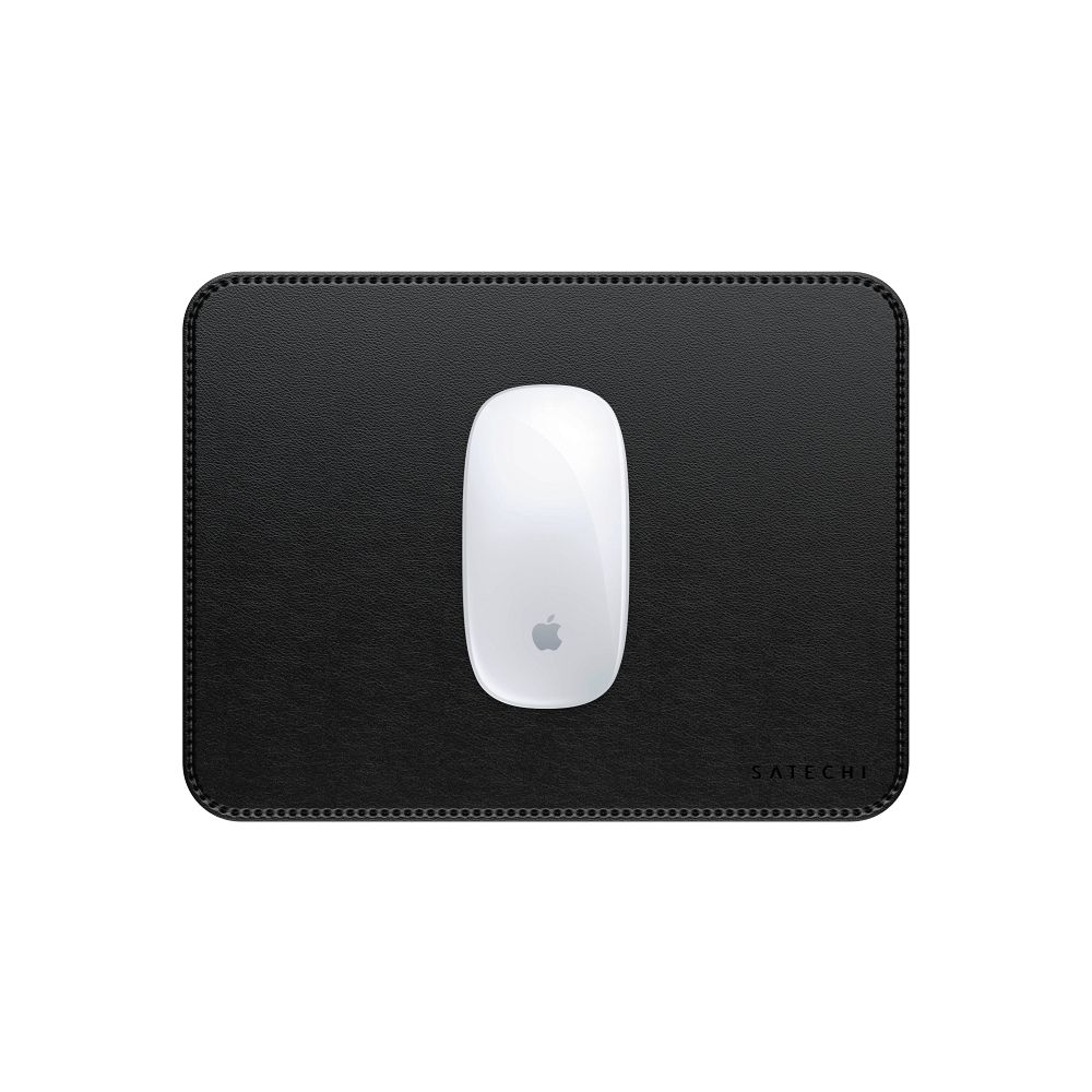 SATECHI vegan leather mouse pad ST-LMPK black