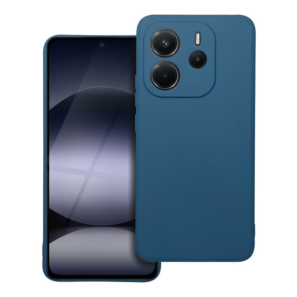 MATT case for XIAOMI Redmi Note 14 4G (GLOBAL - 164,84mm x 78,15mm x 8,16mm) blue