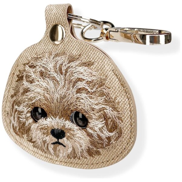 NIMMY case for tracker / keychain BIG EYED PET 2.0 Dog brown