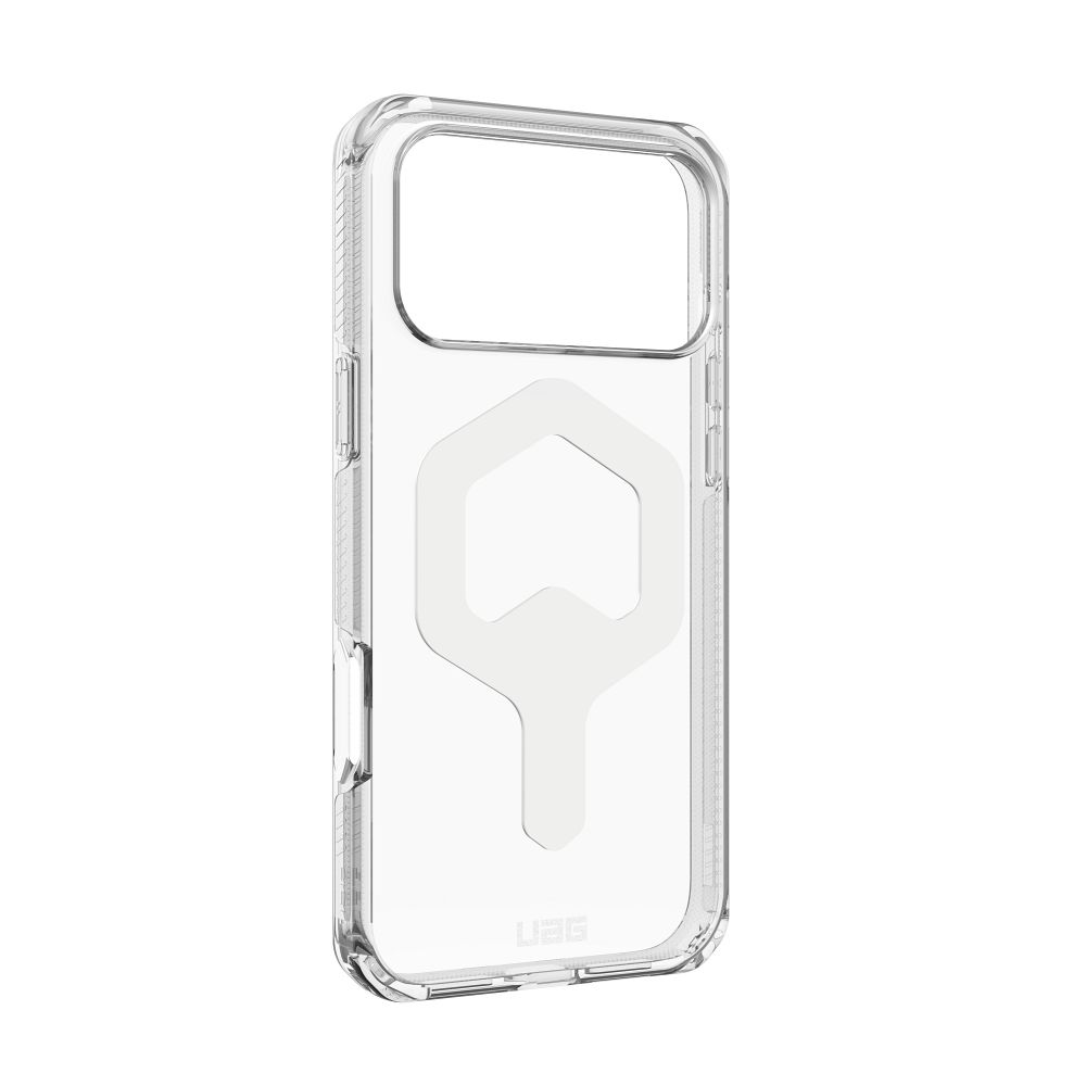 bd7a1297496de21953c133fee0217b6e UAG Urban Armor Gear case PLYO compatible with MagSafe for IPHONE 17 Pro Max ice / white