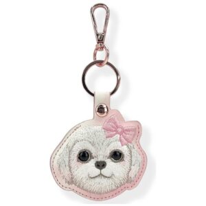 NIMMY case for tracker / keychain BIG EYED PET 2.0 Dog pink