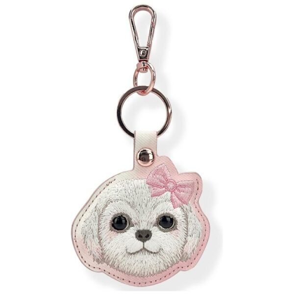 NIMMY case for tracker / keychain BIG EYED PET 2.0 Dog pink