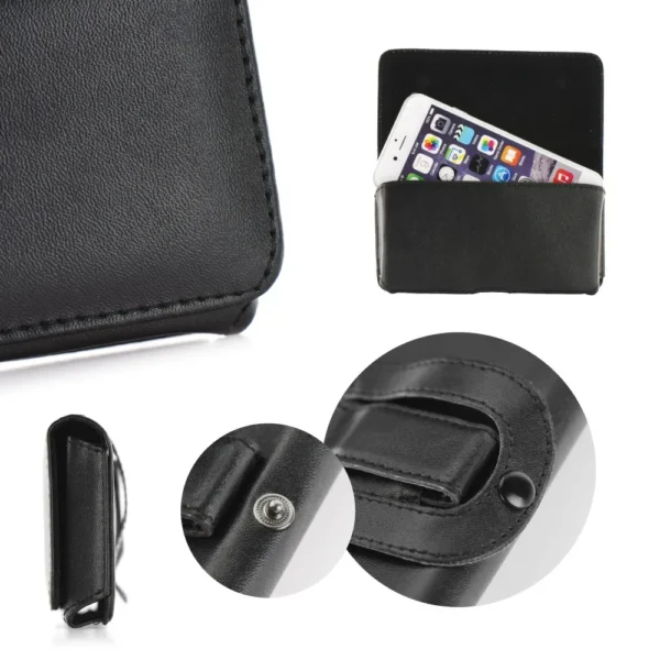Horizontal universal case CHIC VIP model 1 ( SAMSUNG S3 / A3 2016 / IPHONE 6 /7 / 8 / HUAWEI Y3 II / LG Spirit ) black