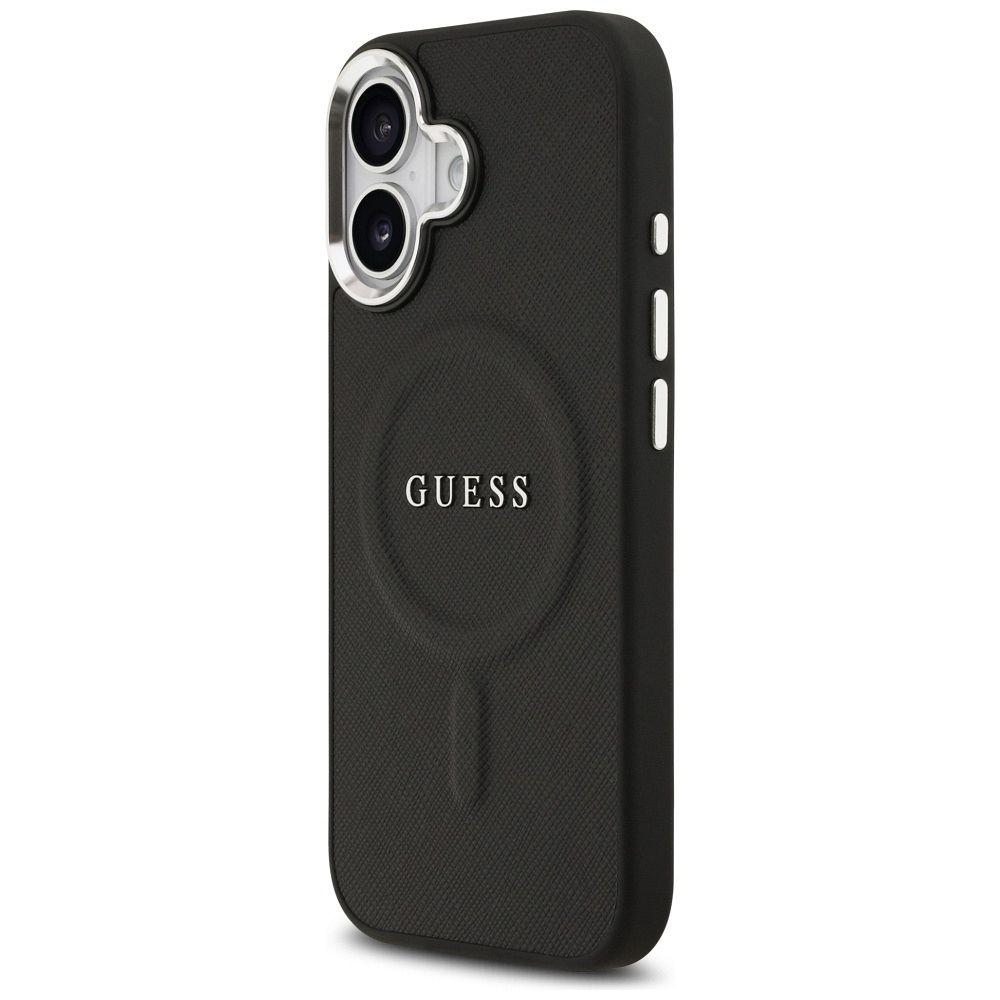 c1c3dfde84059522124819549bf9cc59 GUESS case for IPHONE 17 compatible with MagSafe GUHMP17SPSAREGSK (PU W/ Classic Logo) black