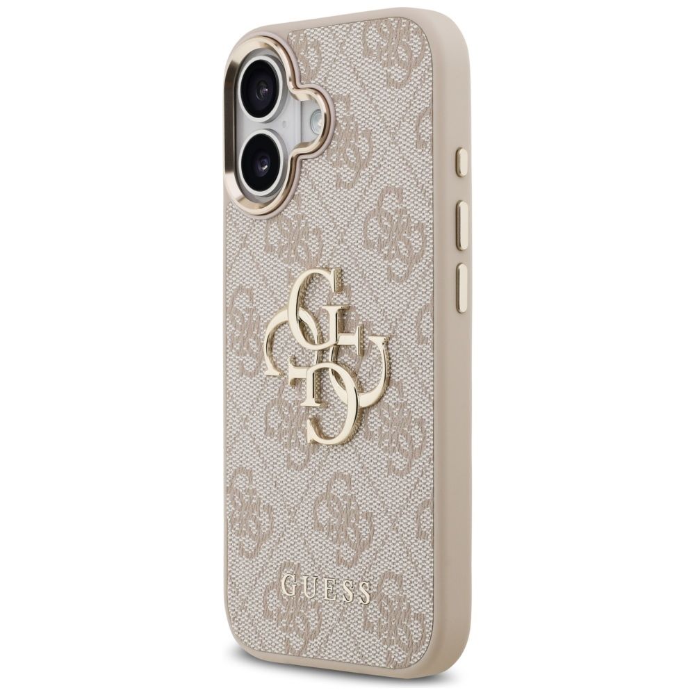 c2026e10526adcbfc162783c599bf772 GUESS case for IPHONE 17 GUHCP17S4GMGCPI (PU W/ Big 4G Classic Logo) gold pink