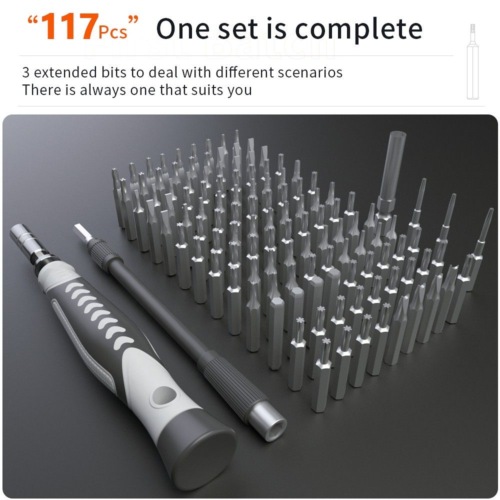 c22a4a484d51b193f1bf9b224e1e4d4b UF-TOOLS - Screwdriver Precision Set 130in1