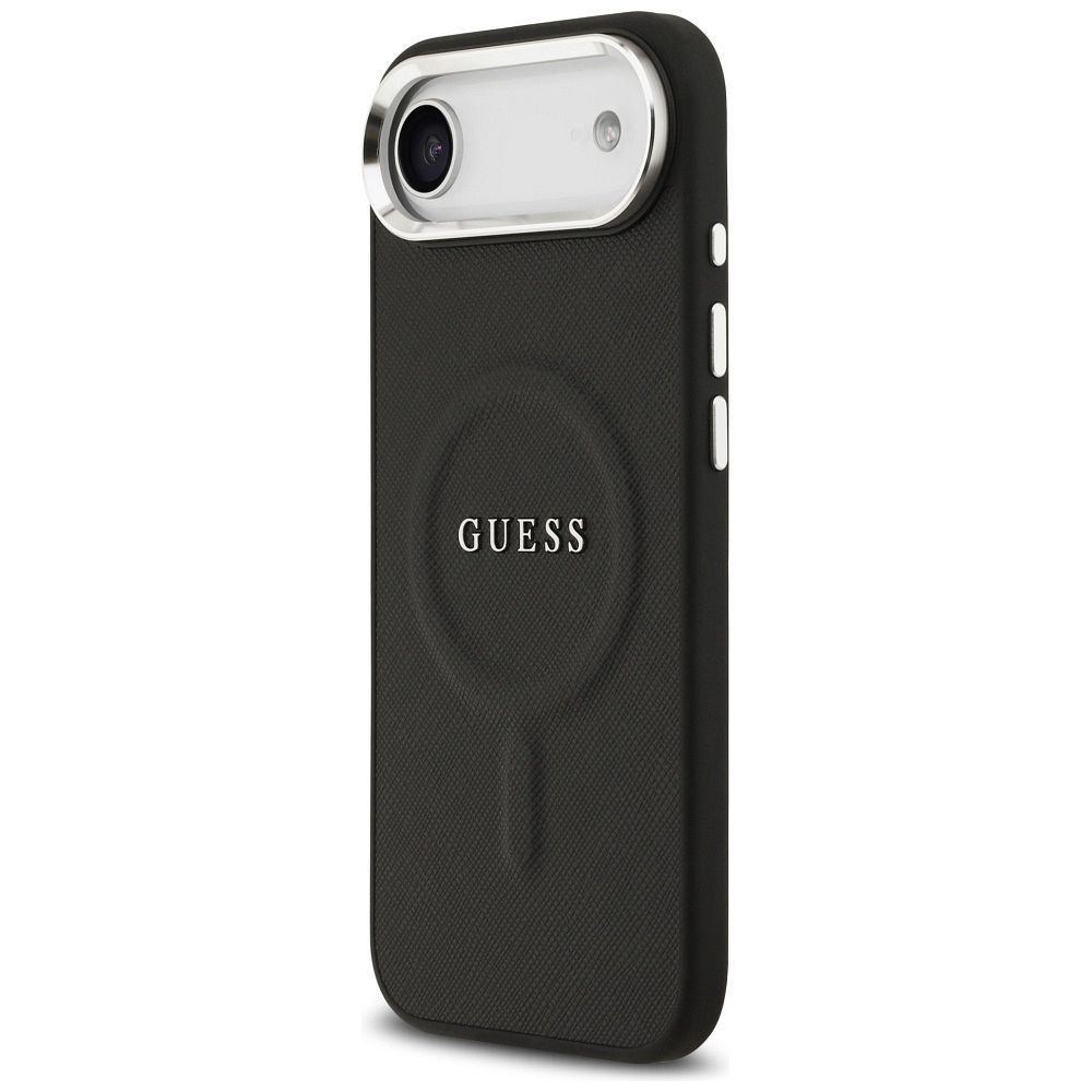c2d10881a20c4da8dfb6b1ec1f813a5a GUESS case for IPHONE 17 Air compatible with MagSafe GUHMP17MPSAREGSK (PU W/ Classic Logo) black