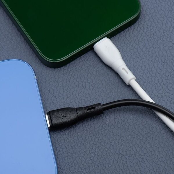 c4d2eb060bcdb6f59e1936d2f965c899 BLUE STAR ECO cable 2,4A USB A to Lightning PJ68-24-2.4 1m white