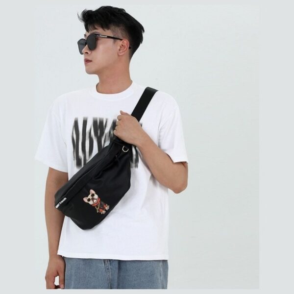 NIMMY crossbody GLASSES COOL DOG black