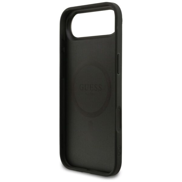 c644db09ed6395a40df1d6a6afadefa0 GUESS case for IPHONE 17 Air compatible with MagSafe GUHMP17MG4GFRK (PU 4G Ring Classic Logo) black
