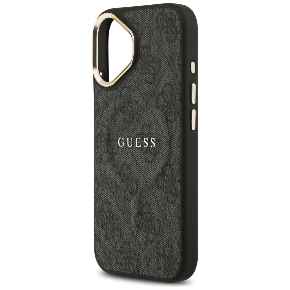 GUESS case for IPHONE 17 compatible with MagSafe GUHMP17SP4MSEGCK (PU 4G W/ Classic) black