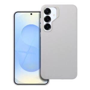 LEATHER MAG COVER case for SAMSUNG S25 PLUS grey