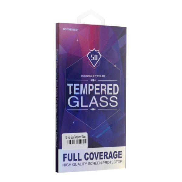c8487ca70a94b3047f8719066d14f614 5D Full Glue Tempered Glass - for Honor 90 Pro black