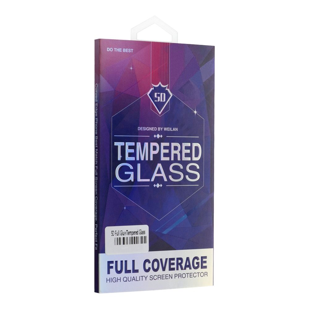 c8487ca70a94b3047f8719066d14f614 5D Full Glue Tempered Glass - for Honor 90 Pro black
