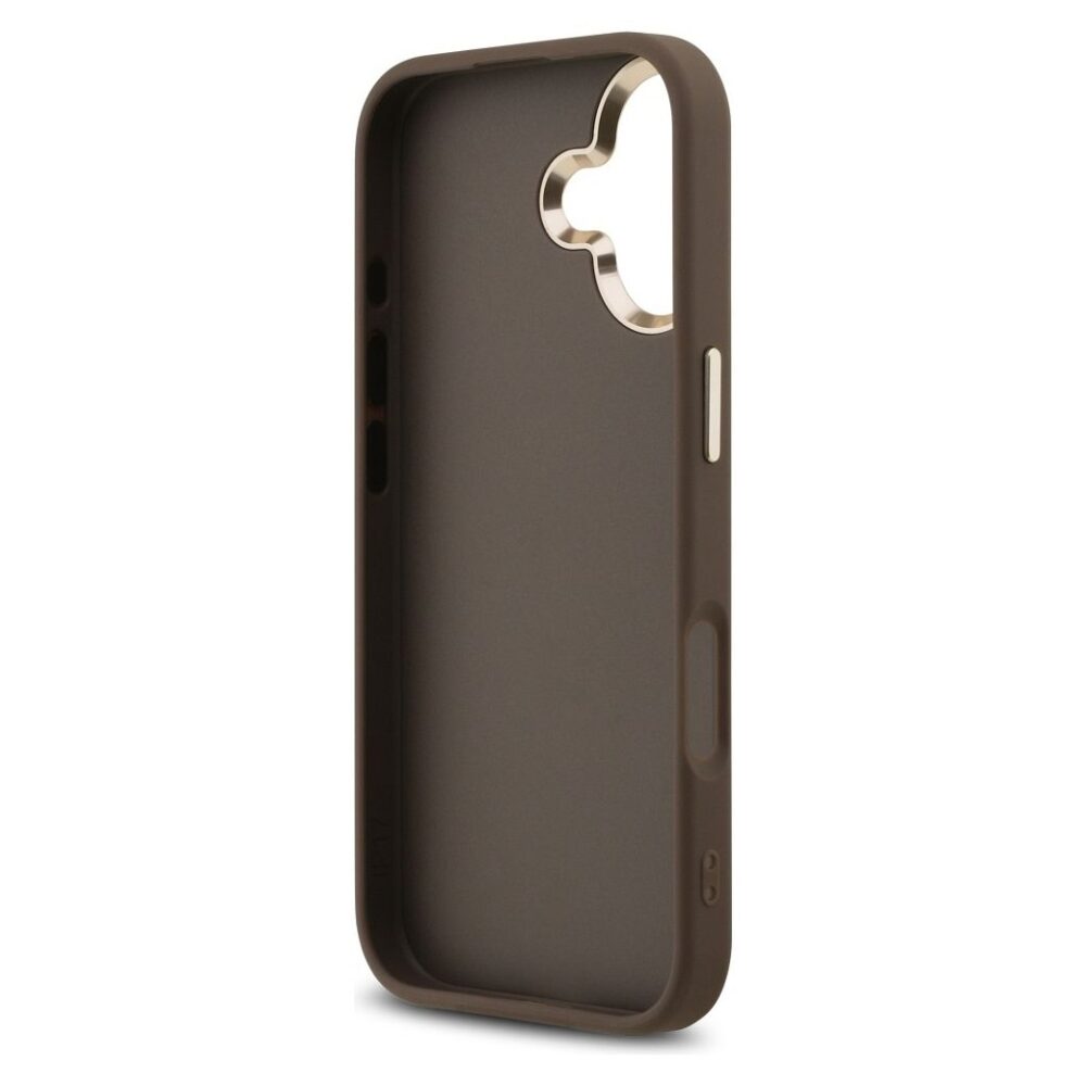 c935518197276b96838ba257f96d8a59 GUESS case for IPHONE 17 GUHCP17S4GMGCBR (PU W/ Big 4G Classic Logo) gold brown