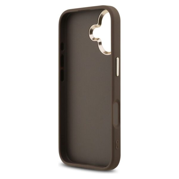 c935518197276b96838ba257f96d8a59 GUESS case for IPHONE 17 GUHCP17S4GMGCBR (PU W/ Big 4G Classic Logo) gold brown
