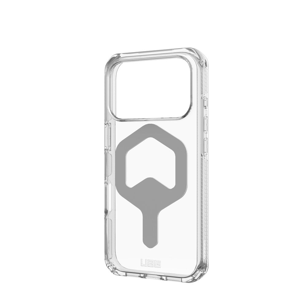 UAG Urban Armor Gear case PLYO compatible with MagSafe for IPHONE 17 Pro ice / silver