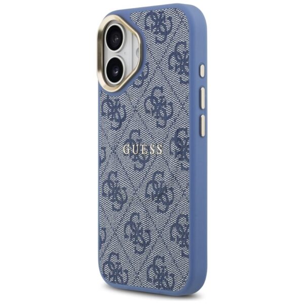 GUESS case for IPHONE 17 compatible with MagSafe GUHMP17SP4MSEGCB (PU 4G W/ Classic) blue