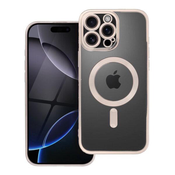 ccaf9dbc5ba0882da7761c78fdd3cd5a ELECTRO MAG COVER case compatible with MagSafe for IPHONE 16 Pro Max titanium