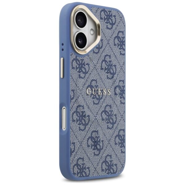GUESS case for IPHONE 17 compatible with MagSafe GUHMP17SP4MSEGCB (PU 4G W/ Classic) blue