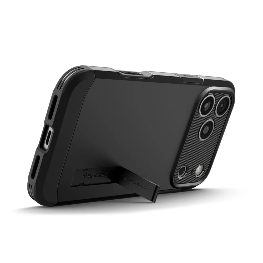 SPIGEN case TOUGH ARMOR MAG compatible with MagSafe for IPHONE 17 Pro Max black