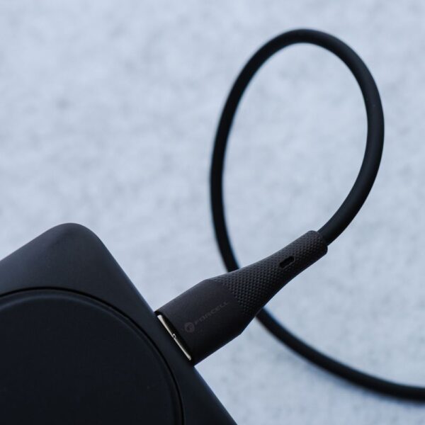 ce61a82e80e05817321f9beea084ad7d FORCELL F-ENERGY C342 cable USB A to Type C QC4.0 3A 66W Silicone 1 m black