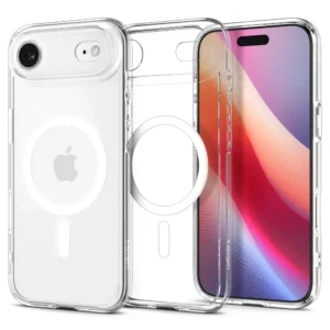ce93f9a383287c57a23e88c649a4d8d0 SPIGEN case ULTRA HYBRID MAG compatible with MagSafe for IPHONE 17 Air clear white