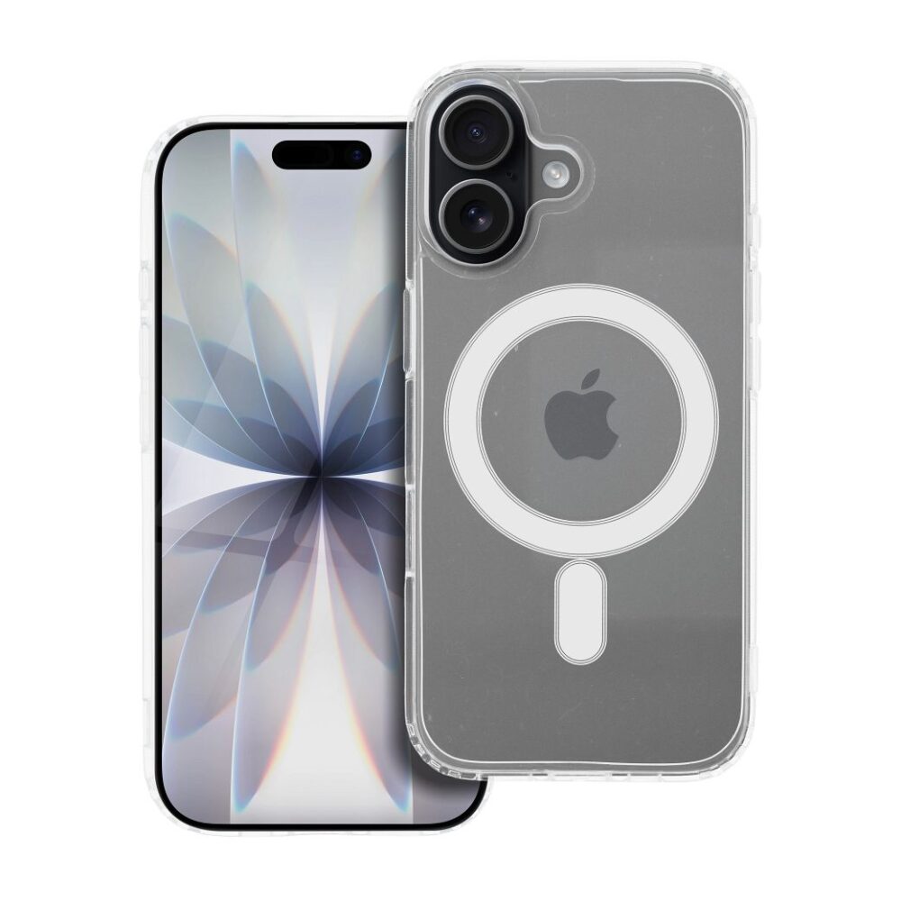 d0157b537056fef36d5786e1efb10c77 CLEAR MAG COVER (MID) case compatible with MagSafe for IPHONE 17 transparent