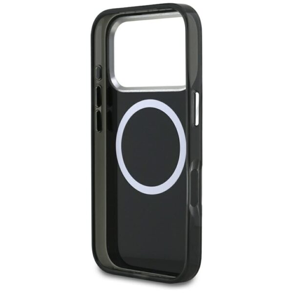 KARL LAGERFELD case for IPHONE 17 Pro compatible with MagSafe KLHMP17LHMIKLMEK (IML KL Monogram) black