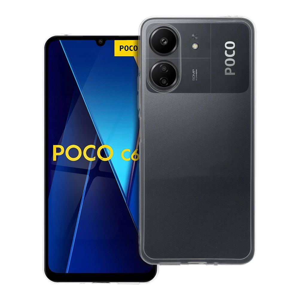 d13942cabbe61c7d4b1fbaee9179a243 CLEAR Case 2 mm for XIAOMI POCO C65 (camera protection) transparent