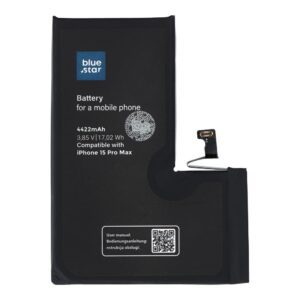 Battery for iPhone 15 PRO MAX 4422 mAh Blue Star HQ