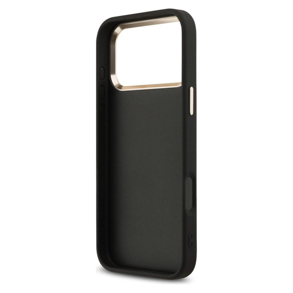 d3070f9af9be736c3ac2d95df915788a GUESS case for IPHONE 17 Pro Max GUHCP17X4GMGCGR (PU W/ Big 4G Classic Logo) gold black