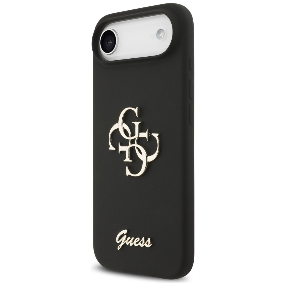 d3c481f88aff1160d34e804f7c330999 GUESS case for IPHONE 17 Air GUHCP17MSC4GSMK (Silicone W/ Big 4G Script) black
