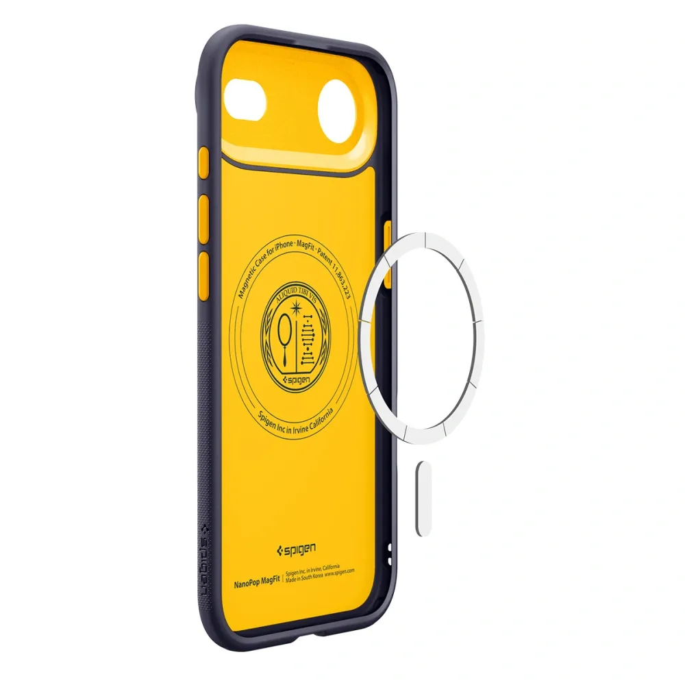 d3cd31adecbf318439f35ebbb8c0abb0 SPIGEN case NANO POP MAG compatible with MagSafe for IPHONE 17 Air blueberry navy
