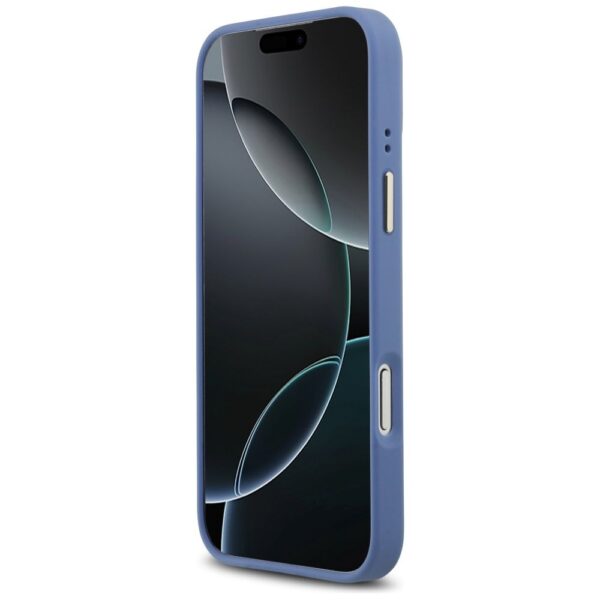 d6d3d89ba1c3ff05ef258cd695966117 GUESS case for IPHONE 17 Pro Max compatible with MagSafe GUHMP17XPG4SEMCB (PU W/ 4G Stripe) blue