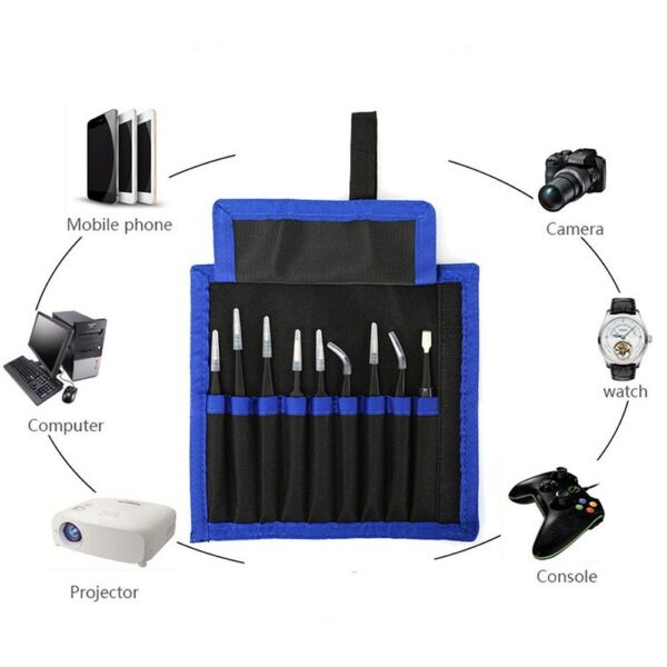 UF-TOOLS - ESD-9 Tweezers Set (9 pcs)