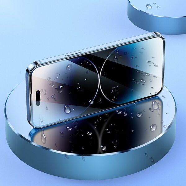 HOCO tempered glass HD 5D Guardian shield (SET 10in1) - for iPhone 14 Pro black (G14)