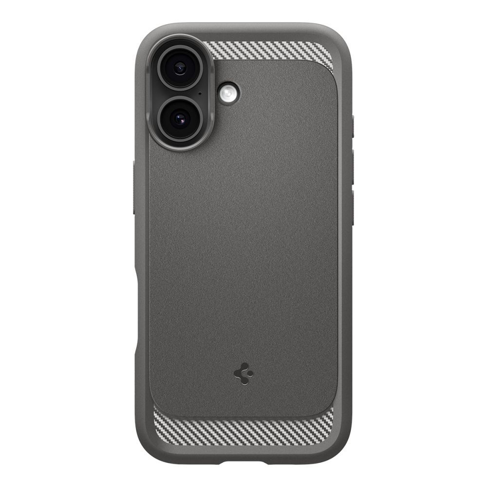 SPIGEN case RUGGED ARMOR MAG compatible with MagSafe for IPHONE 17 gray