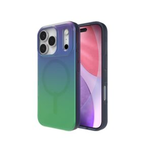 ZAGG case MILAN SNAP compatible with MagSafe for IPHONE 17 Pro raven feather